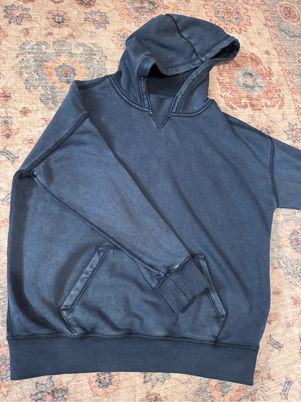 Gap Teen Oversized Acid Wash Hoodie Boys Large 10
